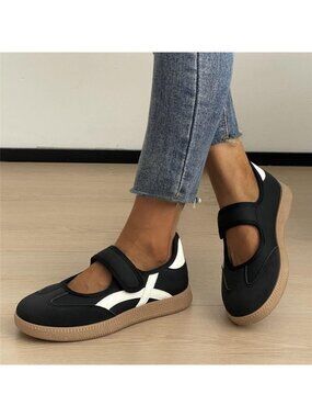 Round Toe Slip-Ons